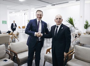 Christian Lindner (FDP), Federal Minister of Finance, meets Mehmet Simsek, Minister of Finance of