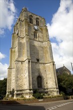 Church tower, Beccles, Suffolk, England, UK