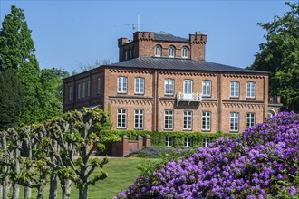 Charlottenlund Castle in Ystad Municipality, Skåne County, Sweden, Scandinavia, Europe