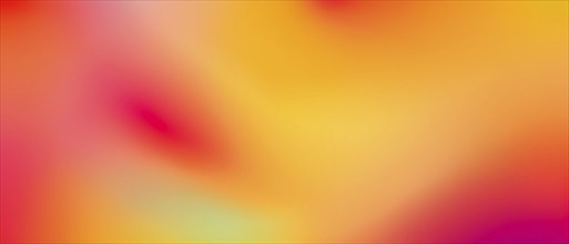 Abstract gradient blur with shades of orange, yellow and red, creating a smooth and calming