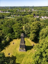 The Mechtenberg in Essen, one of the few natural elevations from the ice age in the Ruhr area, was