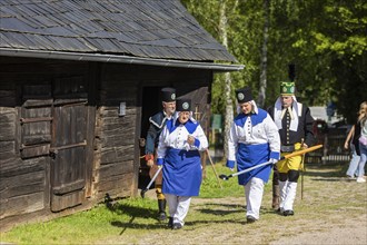 Minister-President Michael Kretschmer visits Schneeberg on the occasion of the mining dispute day,