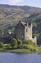 Eilean Donan Castle in Loch Duich in the Western Highlands of Scotland, UK