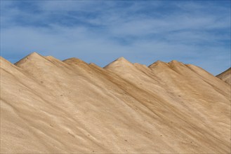 The salt pans of d'es Trenc, near Campos, Majorca, Spain, Europe