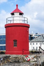 Molja Lighthouse in ALESUND, Geirangerfjord, Norway, Europe