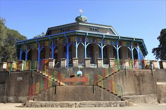 St Mary's Church on Mount Entoto near Addis Ababa, Ethiopia, Africa