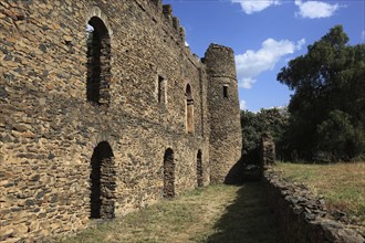 Amhara region, in the Gemp palace complex in Gondar, Gonder, UNESCO, world, heritage, cultural