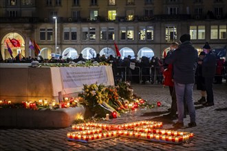 On 13 and 14 February 1945, Dresden was heavily destroyed in three Allied bombing raids. Every