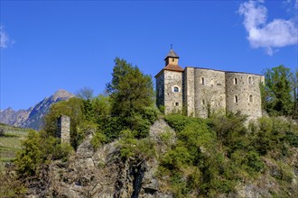 Zenoburg Castle, Merano, South Tyrol, Italy, Europe