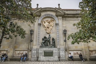 Monument as Herois del 1809, C. del Bisbe, Barcelona, Catalonia, Spain, Europe