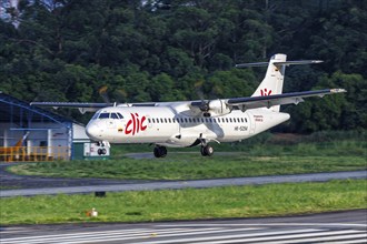 A Clic ATR 72-600 aircraft with registration HK-5294 at Enrique Olaya Herrera Airport in Medellin,