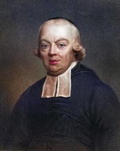 Charles Michel De L'Epee.1712-1789, Abbe De L'Epee. Philanthropic priest and inventor of the sign