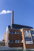 The Igony heating plant in Essen-Rüttenscheid, a district heating plant fuelled by natural gas,