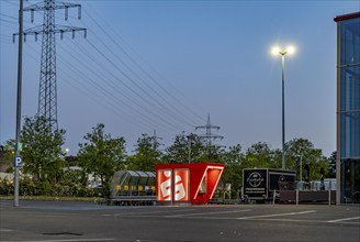 New ATM on the site of a shopping centre in Mülheim-Dümpten, free-standing, should be blast-proof,