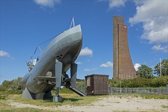 U-boat U 995, naval memorial, Laboe, Schleswig-Holstein, Germany, Europe