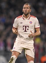 Goal celebration Harry Kane FC Bayern Munich FCB (09) Champions League, Allianz Arena, Munich,