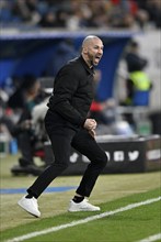 Coach Christian Ilzer TSG 1899 Hoffenheim on the sidelines Gesture Gesture PreZero Arena, Sinsheim,