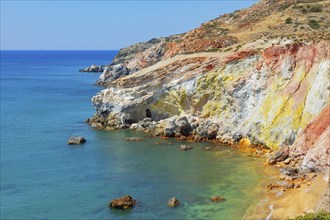 Paliochori beach, Milos Island, Cyclades Islands, Greece, Europe