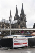 Corona test centre of the city of Cologne, at the main railway station in Cologne, North