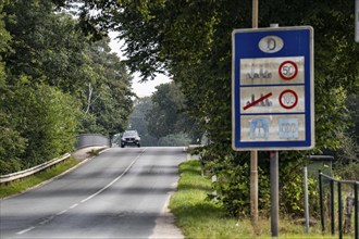 The so-called Green Border, near Straelen Niederdorf, between Germany and the Netherlands, country