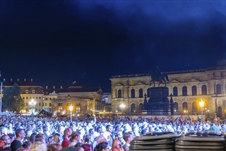 Dresden City Festival in the Old Town, Dresden City Festival, Dresden, Saxony, Germany, Europe