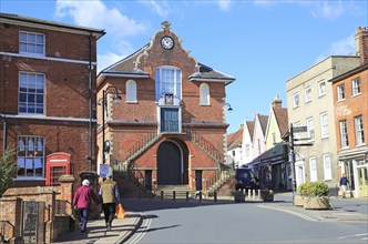 The Shire Hall, Market Hill, Woodbridge, Suffolk, England, UK built 1575 Thomas Seckford