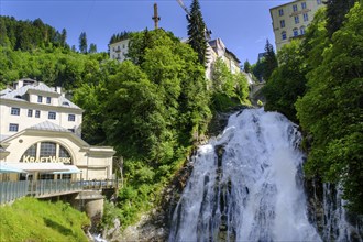 Waterfall in Bad Gastein, Gastein Valley, Salzburger Land, Austria, Europe