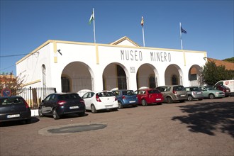 Museo Minero mining museum in Rio Tinto mining area, Minas de Riotinto, Huelva province, Spain,