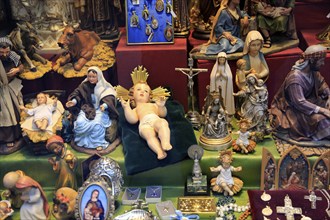 Angel Perez Nephews shop selling religious items, Calle Postas, Madrid city centre, Spain, Europe