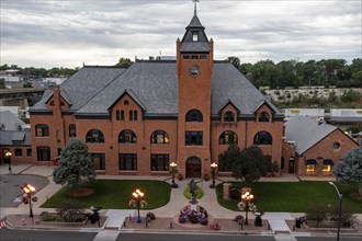 Pueblo, Colorado, Pueblo Union Depot. Built in 1889-90, the train station is now privately owned