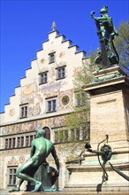 Town Hall, Lindau, Lake Constance, Lindau am Bodensee, Baden-Württemberg, Germany, Europe