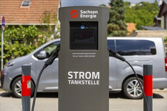 Charging station for electric cars in Fidelio F. Finke Straße, Dresden Loschwitz, Dresden, Saxony,