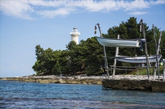 Lighthouse in Savudrija, Istiren, Croatia, Croatia, Europe