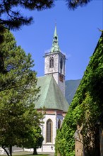 Parish church Maria Himmelfahrt, Stadtpark, Schwaz, Inntal, Tyrol, Austria, Europe