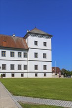 Meßkirch Castle, Castle of the Counts of Zimmern, Zimmern Castle, regular four-wing castle complex,