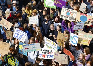 Fridays for Future demonstration and call for a global climate strike. Fridays for Future demands