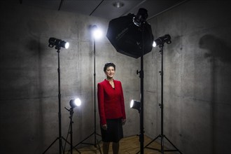 Sahra Wagenknecht is a member of the German Bundestag and founder of the BSW party, pictured here