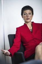 Sahra Wagenknecht is a member of the German Bundestag and founder of the BSW party, pictured here