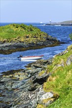 Kyststien i Haugesund, HAUGESUND, North Sea in Rogaland County, Åkrafjord, Norway, Europe