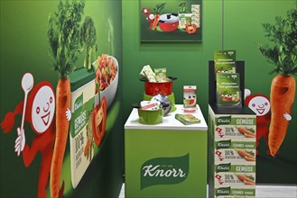 Knorr Gemüse exhibition stand