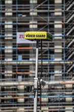 Construction site, at the Cologne Trade Fair Centre, new construction of a high-rise office