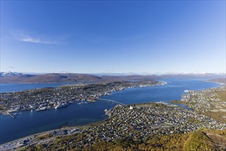 View of Tromso, September 2024, Norway, Europe