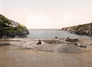 Port Isaac, Port Gavern, fishing village on the north coast of the county of Cornwall in south-west