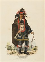 Okee-Makee-Quid. A Chippeway Chief (1838), Indians, Historical Indian tribes from North America,