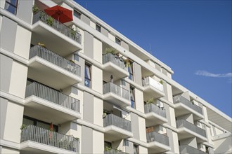 Modern residential building, Conrad-Blenkle-Straße, Prenzlauer Berg, Pankow, Berlin, Germany,