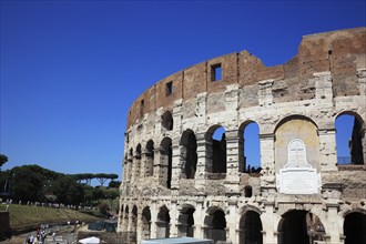 The Colosseum, Amphitheatrum Novum or Amphitheatrum Flavium, Colosseo, Anfiteatro Flavio,