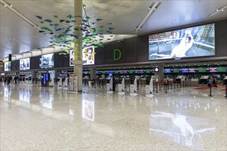 Terminal 2 of Shanghai Hongqiao International Airport (SHA) in Shanghai, China, Asia