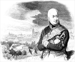 Portrait of General Count Falkreuth, defender of the siege of Danzig 1807, siege by French and