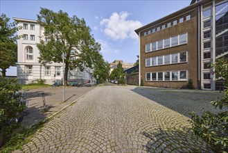 Art school orientation area and St Ursula Grammar School on Reuterkaserne Street in the old town of