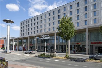 Central Station, Paderborn, Westphalia, North Rhine-Westphalia, Germany, Europe